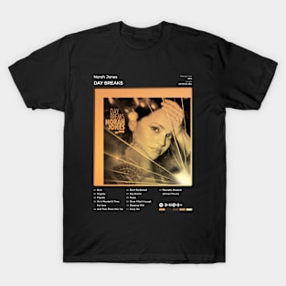 Norah Jones - Day Breaks Tracklist Album T-Shirt